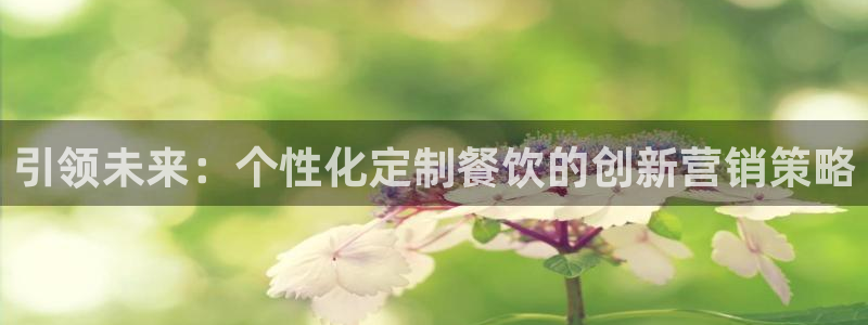 亚洲必赢官网：引领未来：个性化