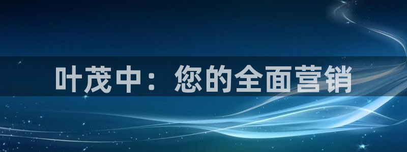 必赢集团网站官网：叶茂中：您的